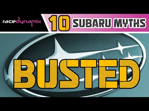 10 Subaru Modification MYTHS ..... BUSTED !