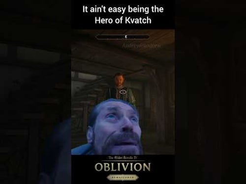 It's tough out here #shorts #oblivionremastered