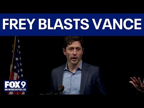 Jacob Frey blasts JD Vance over ICE operations after Minneapolis visit