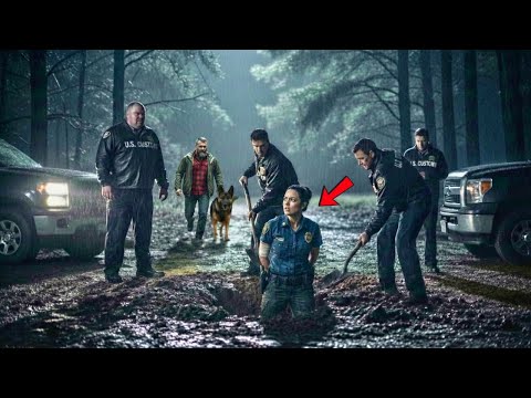 They Tried to Bury a Female Officer Alive in the Rain—Unaware a Veteran and His K9 Saw Everything