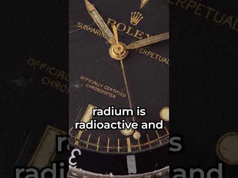 Why Some Vintage Watches Have a Radiation Symbol ⏱️💀