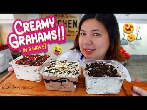 GRAHAM REF CAKE Recipe pang Negosyo with Costing using Nestle All Purpose Cream