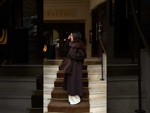 French style in winter