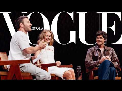 Margot Robbie & Jacob Elordi discuss "Wuthering Heights" | Vogue Forces of Fashion
