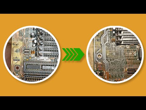 Repairathon 2022: Repairing a heavily damaged 386 mainboard
