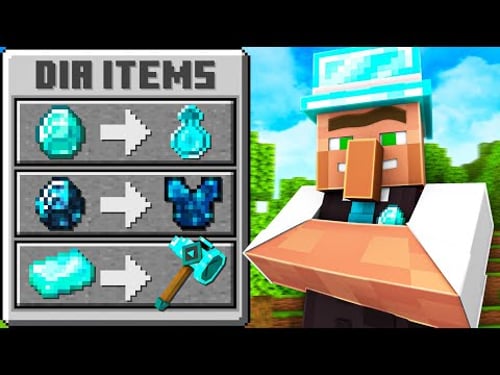 Minecraft, aber ich kann OP-DIAMANT ITEMS kaufen...