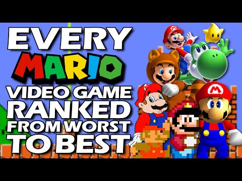 Every Mario Game Ranked From WORST To BEST
