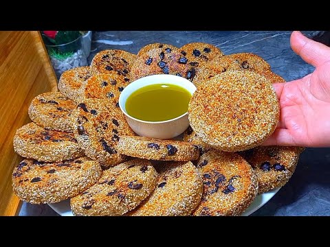 حريشات بالشعير و الأعشاب و الخميرة بلدية صحية% بالوصفة اللي تبحث عنها كل ربة بيت فنانة في مطبخها