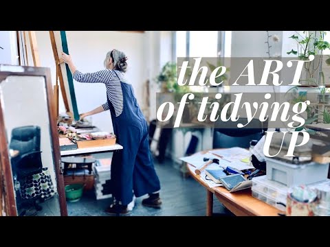 ART STUDIO MAKEOVER How I transformed it into a Sanctuary; Feng Shui, declutter, tidy-up, organise