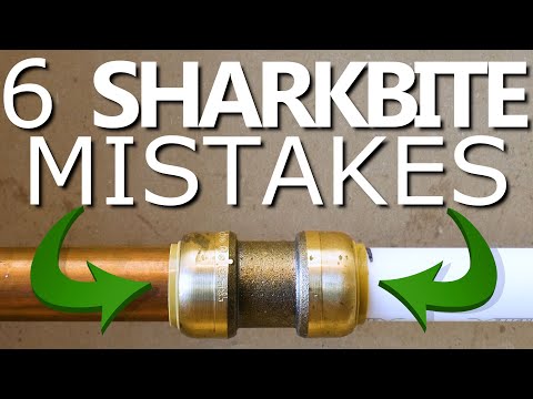 6 SHARKBITE Mistakes NOT To Make! | GOT2LEARN