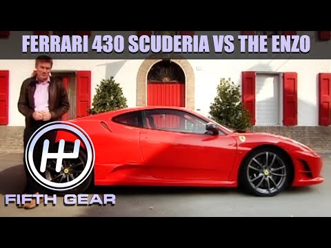 Ferrari 430 Scuderia VS The Enzo | Fifth Gear