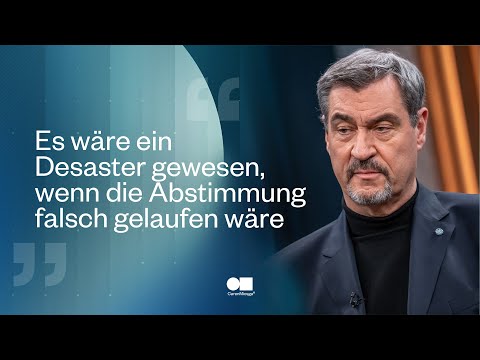 Nach dem Rentenstreit - schafft die Regierung den Aufschwung, Herr Söder? | Caren Miosga
