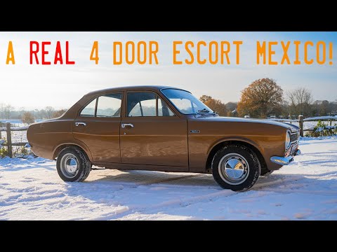 The Escort Mexico that doesnt exist! 4 door prototype!