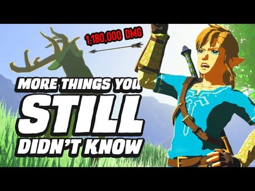 25 MORE Things You STILL Didn't Know In Zelda Breath Of The Wild