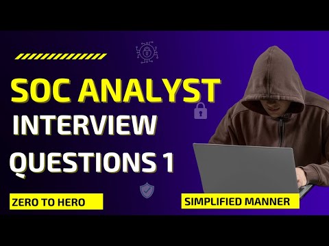 SOC Analyst Interview Questions 1 2022