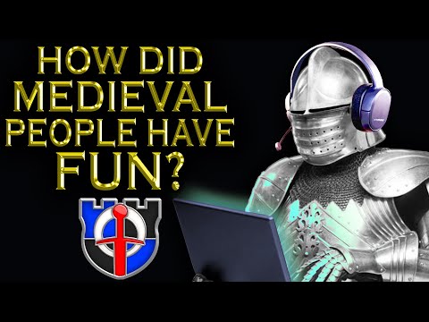 What did medieval people do for ENTERTAINMENT?