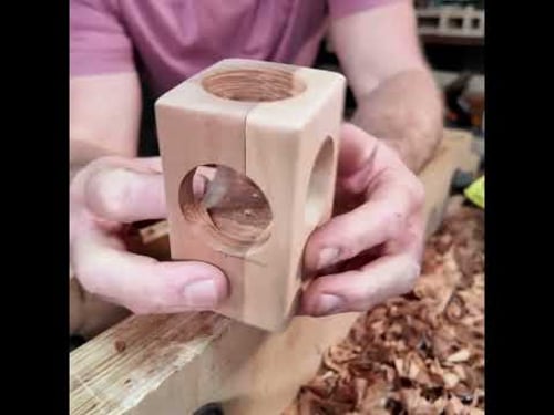 Can a gift build really be this easy. #woodworking, #homemade, #home
