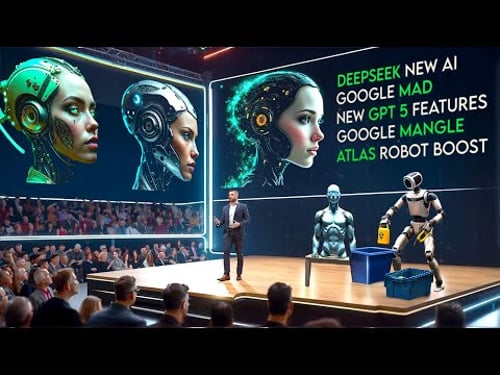 SHOCKING AI That Broke the Internet This Month: DeepSeek New AI, GPT 5, Google’s MAD & Mangle...