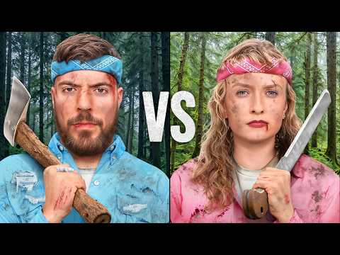 Men Vs Women Survive In The Wilderness For $500,000