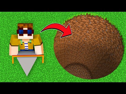 Ich BUDDEL MICH durch DIE GANZE WELT in Minecraft!