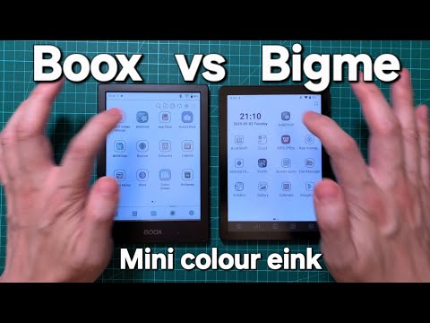 Bigme B6 mini 6" color eink tablet September 3, 2025