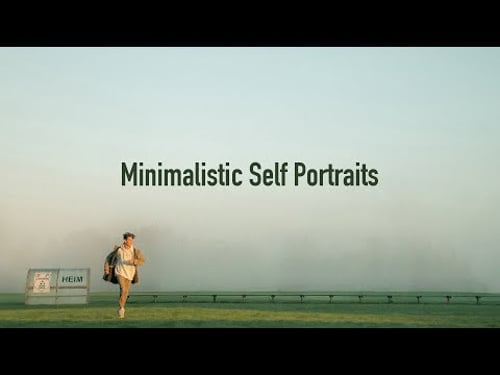 Shooting Minimalistic Self Portraits in the Morning...