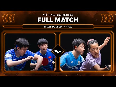 FULL MATCH | Wang/Sun vs Lim/Shin | XD Final | #WTTHongKong 2025