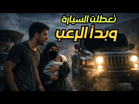 |336| تعطلت السيارة وبدأ الرعب | قصة
