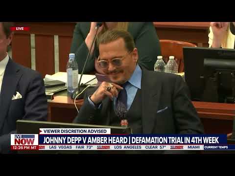 Johnny Depp amused as witness mocks articles written about actor | LiveNOW from FOX