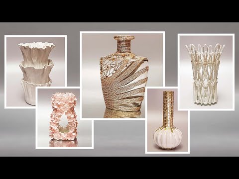 DIY😍Top 5 original ways to make vases yourself.