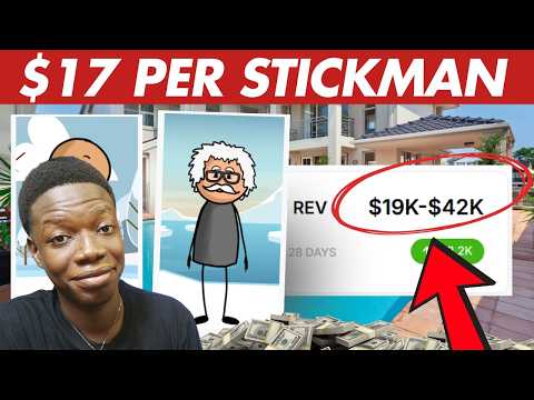 (It is 100% FREE) - Make Money Creating Sticking Man Video