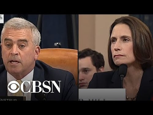 Hill interjects, "Could I actually say something?" to address partisan divisions