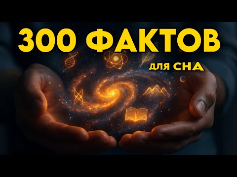 ЛЕКЦИЯ ДЛЯ СНА🌙 300 малоизвестных фактов обо всём для глубокого сна