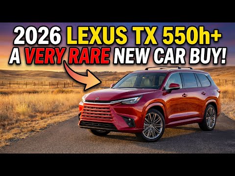 2026 Lexus TX 550h+ | What Makes This PHEV a Very Rare New Car Buy?