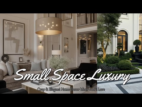 Small Space Luxury Makeover: Cozy & Elegant Home Decor Ideas You’ll Love