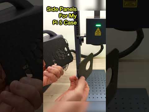 Laser Engrave 3D Printed Parts with the Gweike G2 Pro #3dprinting #raspberrypi5 #techtok #laser