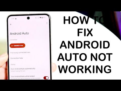 How To FIX Android Auto Not Working! (2024)