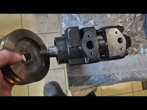 Зил 157 ремонт нового насоса ГУР