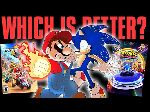 Sonic CrossWorlds VS Mario Kart World | In-Depth Analysis
