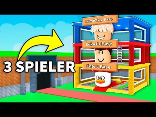 Wir Haben Unsere EIGENE 3 YOUTUBER BASE!!