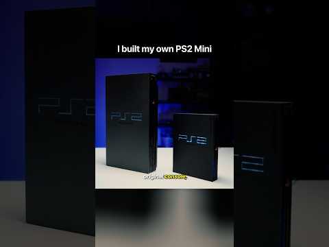 Sony never made a PS2 Classic…so I #3Dprinted my own! #playstation #diy #tech