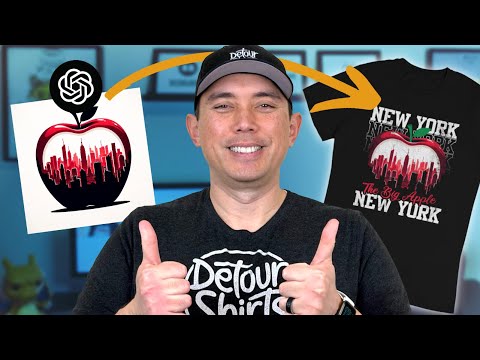 Upscale AI Art & Create T-Shirt Designs for Print on Demand. Full Tutorial (2024)