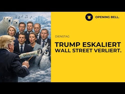 Trump bestimmt Schlagzeilen | Aktienmarkt rauscht ab | Gold - Silber Rally hält an