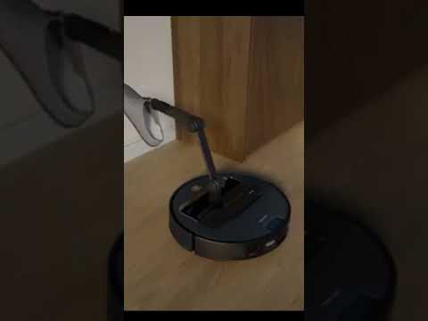 This Robot Vacuum Has A ROBOTIC ARM! 🤖 #shorts