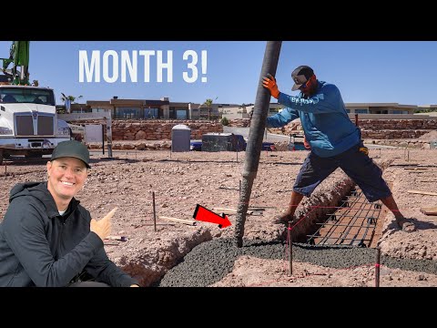 Building Our New Home! Month 3!