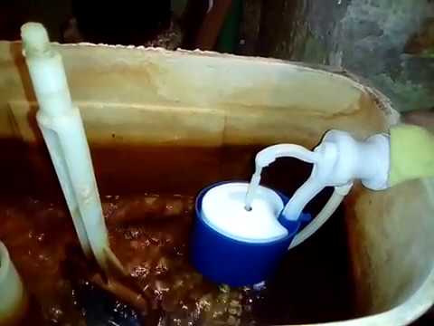 Replacing the water supply valve in a flush tank with a side connection.