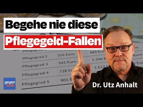Diese Pflegegeld-Fehler darf man nicht begehen