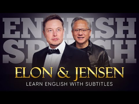 ENGLISH SPEECH | ELON & JENSEN: Work Becomes Optional (English Subtitles)