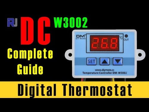 How to use DM-W3002 DC temperature control - Robojax
