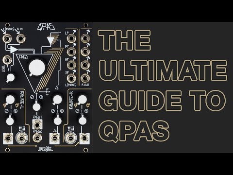 Make Noise QPAS // Quad Peak Animation System & Stereo Eurorack Filter